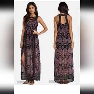 Free People Moracan print Maxi Dress
